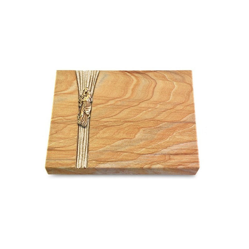 Grabtafel Rainbow Strikt Maria (Bronze)