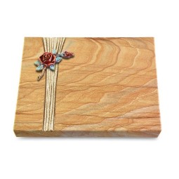 Grabtafel Rainbow Strikt Rose 1 (Color)