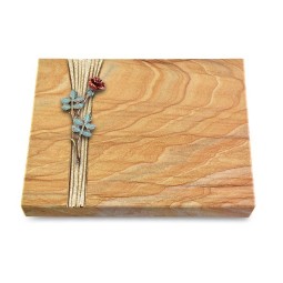 Grabtafel Rainbow Strikt Rose 4 (Color)