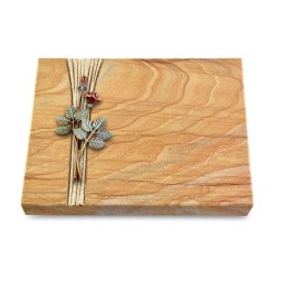 Grabtafel Rainbow Strikt Rose 5 (Color)