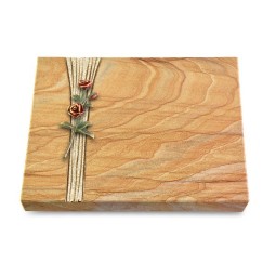 Grabtafel Rainbow Strikt Rose 6 (Color)