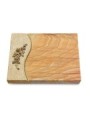 Grabtafel Rainbow Wave Rose 5 (Bronze)