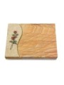 Grabtafel Rainbow Wave Rose 6 (Color)