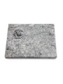 Grabtafel Viskont White Pure Baum 1 (Alu)