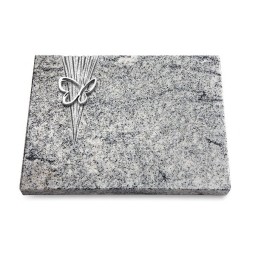 Grabtafel Viskont White Delta Papillon (Alu)