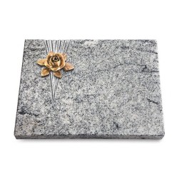 Grabtafel Viskont White Delta Rose 4 (Bronze)