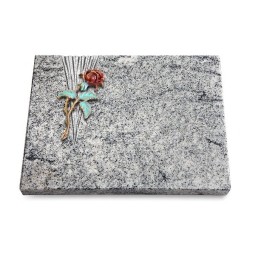 Grabtafel Viskont White Delta Rose 2 (Color)