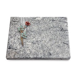 Grabtafel Viskont White Delta Rose 4 (Color)