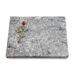 Grabtafel Viskont White Delta Rose 7 (Color)