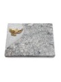 Grabtafel Viskont White Folio Taube (Bronze)