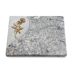 Grabtafel Viskont White Folio Rose 6 (Bronze)