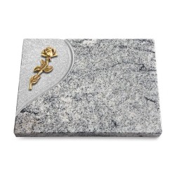 Grabtafel Viskont White Folio Rose 7 (Bronze)