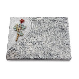 Grabtafel Viskont White Folio Rose 7 (Color)