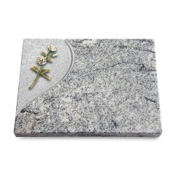 Grabtafel Viskont White Folio Rose 8 (Color)