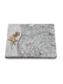 Grabtafel Viskont White Wave Rose 6 (Bronze)