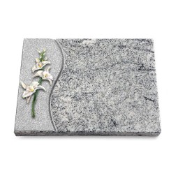 Grabtafel Viskont White Wave Orchidee (Color)