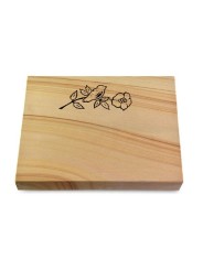 Grabtafel Woodland Pure Rose 1