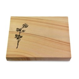 Grabtafel Woodland Pure Rose 2