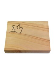 Grabtafel Woodland Pure Taube 2
