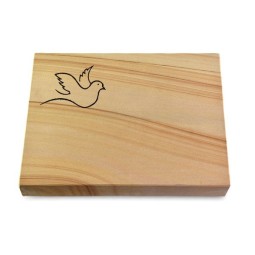 Grabtafel Woodland Pure Taube 2