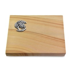 Grabtafel Woodland Pure Baum 1 (Alu)