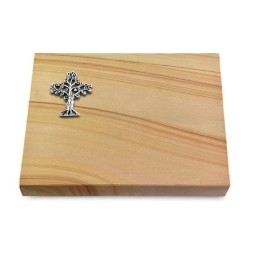Grabtafel Woodland Pure Baum 2 (Alu)