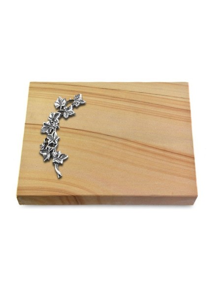 Grabtafel Woodland Pure Efeu (Alu)