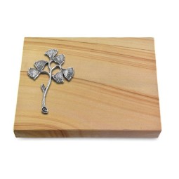 Grabtafel Woodland Pure Gingozweig 1 (Alu)