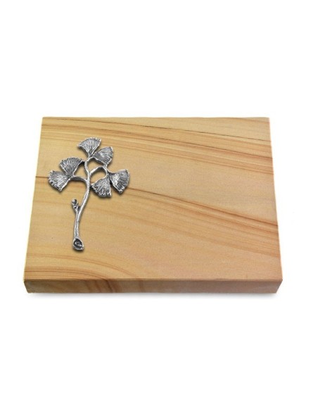 Grabtafel Woodland Pure Gingozweig 1 (Alu)