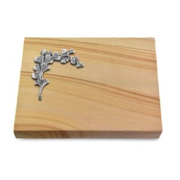 Grabtafel Woodland Pure Gingozweig 2 (Alu)