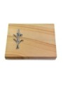 Grabtafel Woodland Pure Lilienzweig (Alu)
