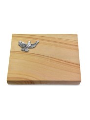 Grabtafel Woodland Pure Taube (Alu)
