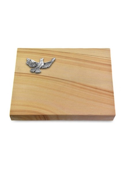Grabtafel Woodland Pure Taube (Alu)