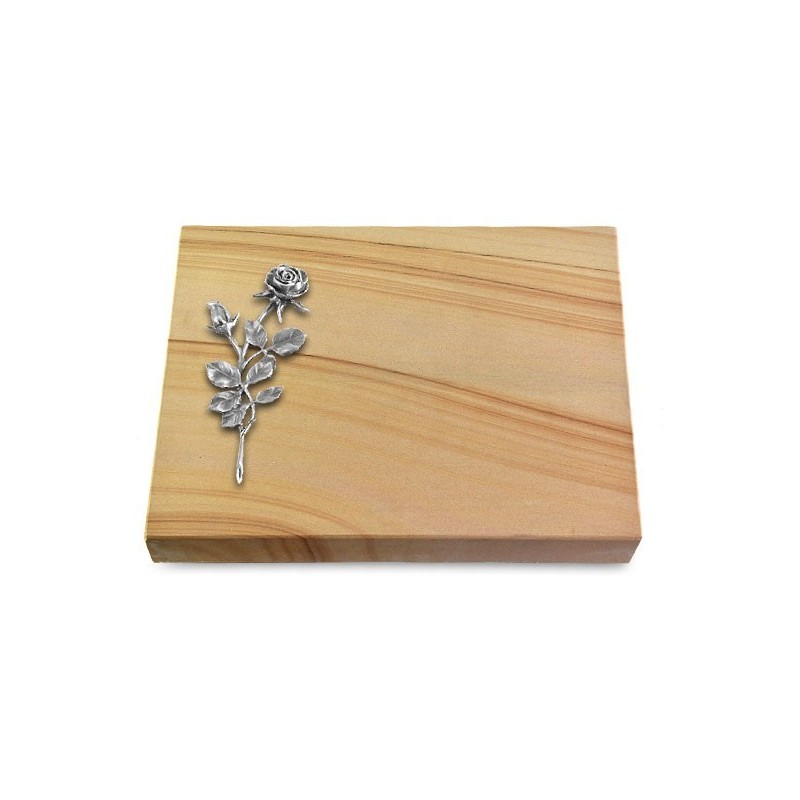 Grabtafel Woodland Pure Rose 13 (Alu)