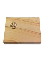 Grabtafel Woodland Pure Baum 3 (Bronze)