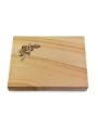 Grabtafel Woodland Pure Rose 1 (Bronze)