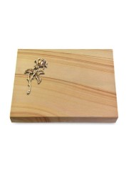 Grabtafel Woodland Pure Rose 2 (Bronze)