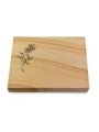 Grabtafel Woodland Pure Rose 6 (Bronze)
