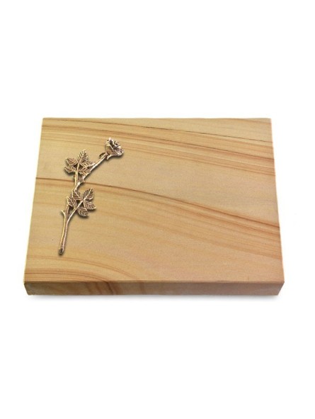 Grabtafel Woodland Pure Rose 9 (Bronze)