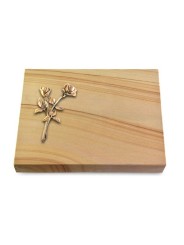 Grabtafel Woodland Pure Rose 10 (Bronze)