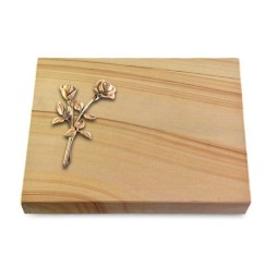 Grabtafel Woodland Pure Rose 10 (Bronze)