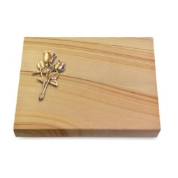 Grabtafel Woodland Pure Rose 11 (Bronze)