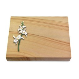 Grabtafel Woodland Pure Orchidee (Color)