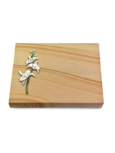 Grabtafel Woodland Pure Orchidee (Color)