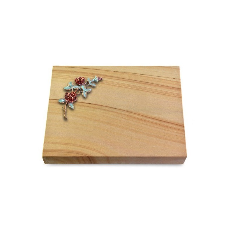 Grabtafel Woodland Pure Rose 3 (Color)