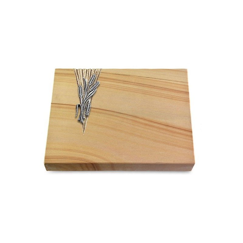 Grabtafel Woodland Delta Ähren 1 (Alu)