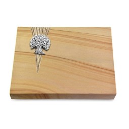 Grabtafel Woodland Delta Baum 3 (Alu)