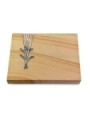 Grabtafel Woodland Delta Lilienzweig (Alu)