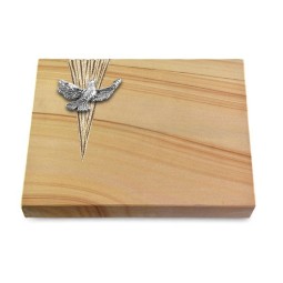 Grabtafel Woodland Delta Taube (Alu)