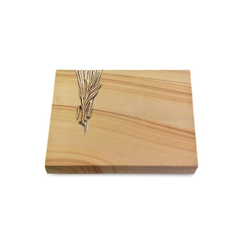 Grabtafel Woodland Delta Ähren 1 (Bronze)